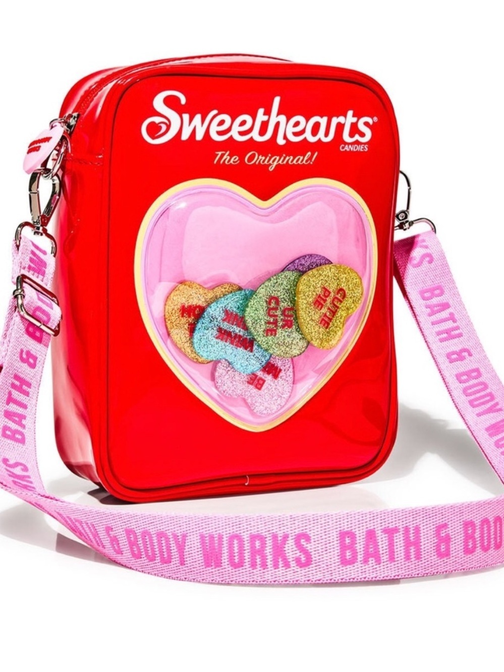 Bath & Body Works x Sweethearts Candy Crossbody Bag NWT